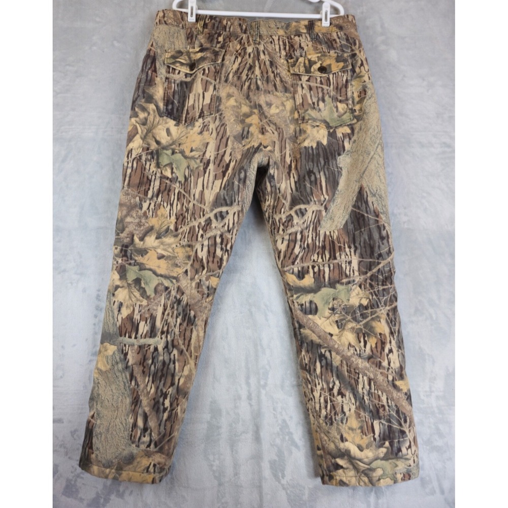 Vtg Cabelas GoreTex Camo Pants Mens 39x29.5 Insulated Hunting Realtree USA Made - Picture 3 of 7